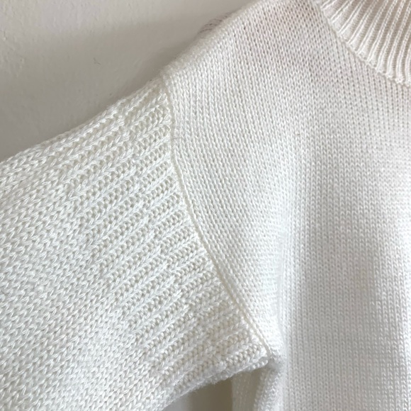 Vintage Mock Neck Knit Sweater - Picture 4 of 6